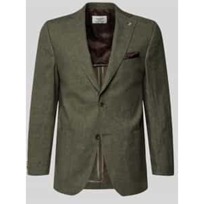 Colbert van viscose met pochet model 'Tebbo'