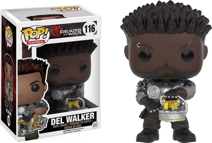 Funko - POP Games: Gears Of War - Armored Del Walker -Funko