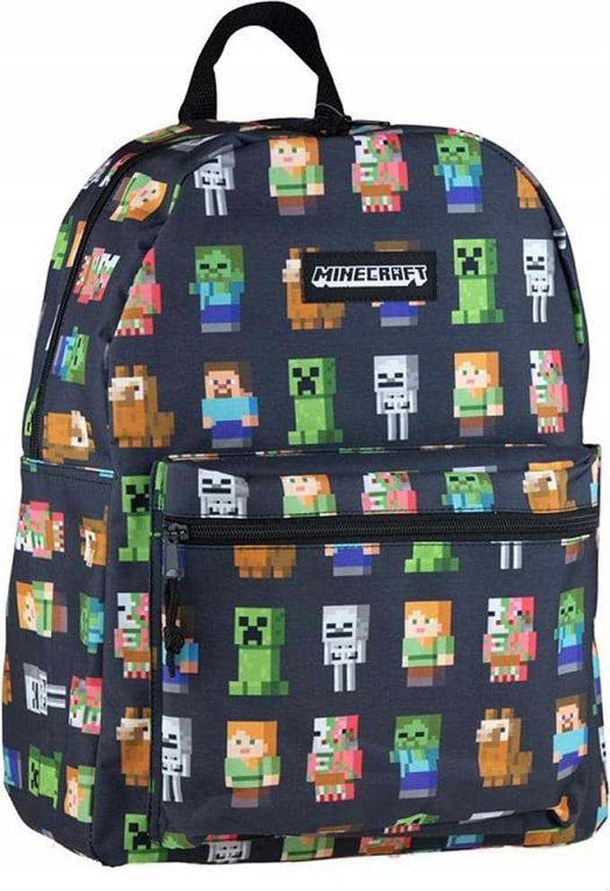 Minecraft - Rugzak – 40 cm – Multi Characters - 2 vakken