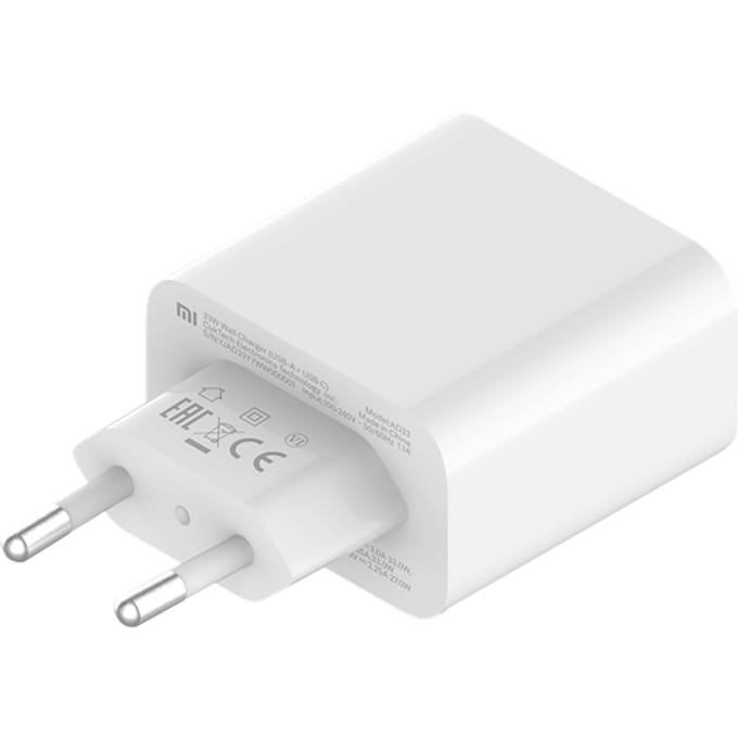Xiaomi Originele power adapter - oplader - USB-A aansluiting - 33 Watt - Wit