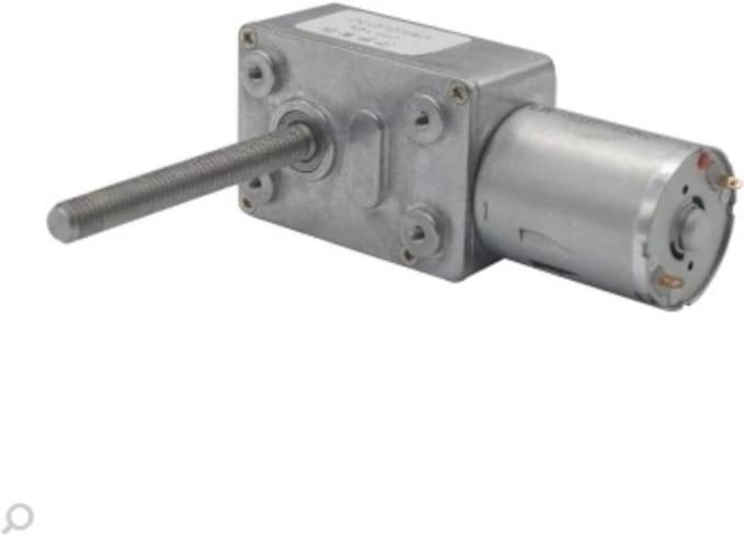 Gemetaliseerde Motor - Mini Motor - Hobby Projecten - Hoge Koppel - 12 Volt - Zilver
