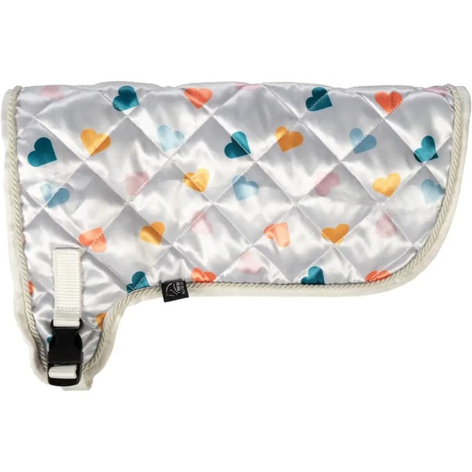 HKM DEKEN MET PRINT VOOR HOBBY HORSING Wit