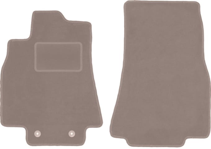 Beige voormatten voor: Mercedes B-Klasse W245 hatchback (2005-2011)