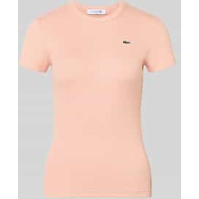 Slim Fit T-shirt van puur katoen