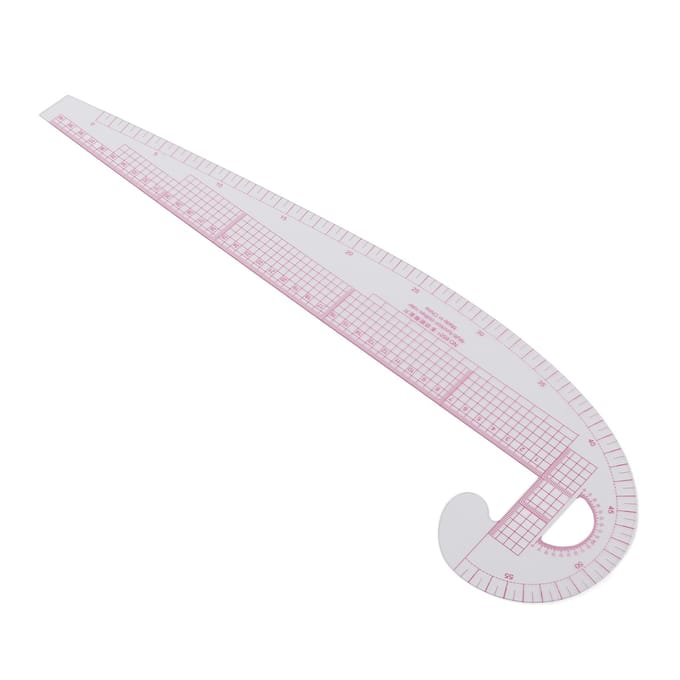 58cm 6501 Gebogen Liniaal Hoge Nauwkeurigheid Transparant Lichaam Plastic Gebogen Liniaal Naaien voor Naaien gray