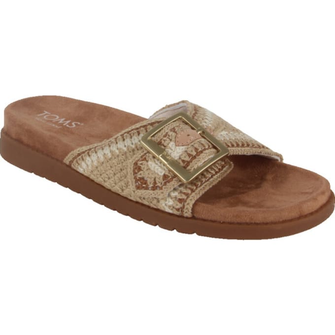 Toms Marin Slide Slippers - Dames - Beige - Maat:37