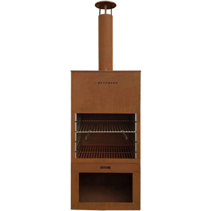 Westmann Barbecue en Open Haard Roest - 41x70x229 cm WMLG610-R