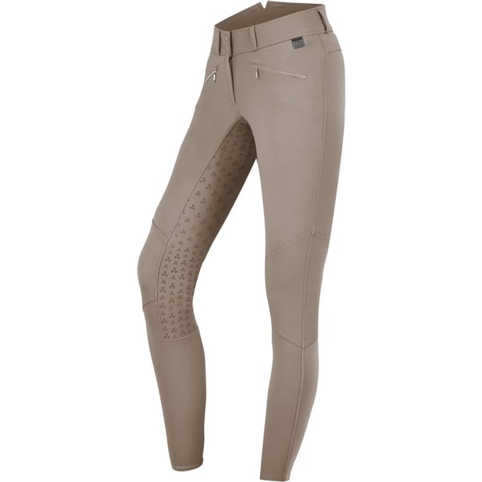 Wedstrijdrijbroek met full grip voor dames ELT Hella