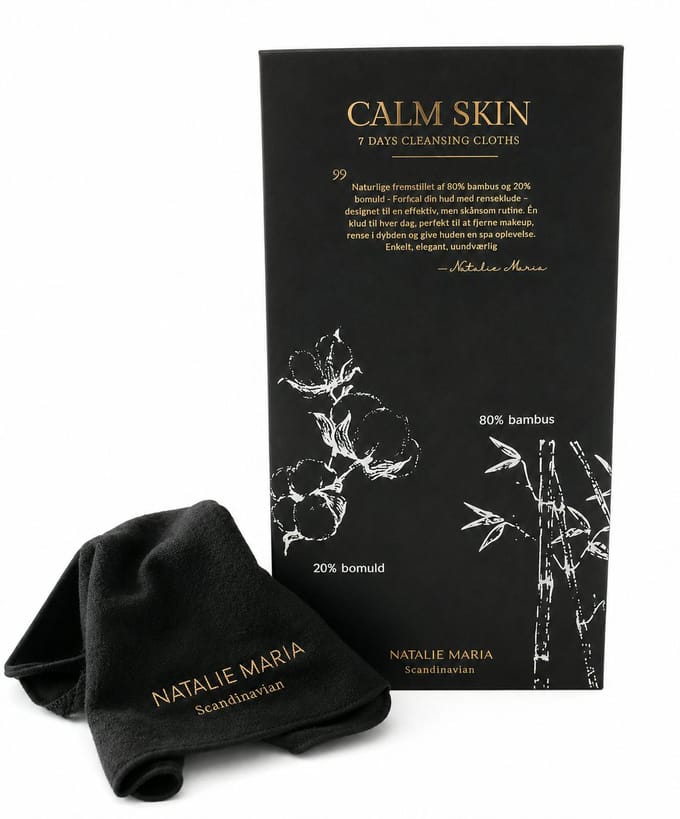 Natalie Maria Scandinavian Calm Skin 7 Days Cleansing Cloths 7 st