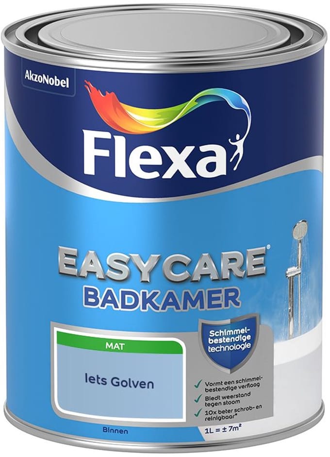 Flexa - Easycare Badkamer - Iets Golven - Mengverf - 1 L
