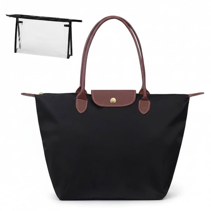 Dailygoods- Schoudertas Vouwbaar - Grote Capaciteit - Nylon Schooltas
