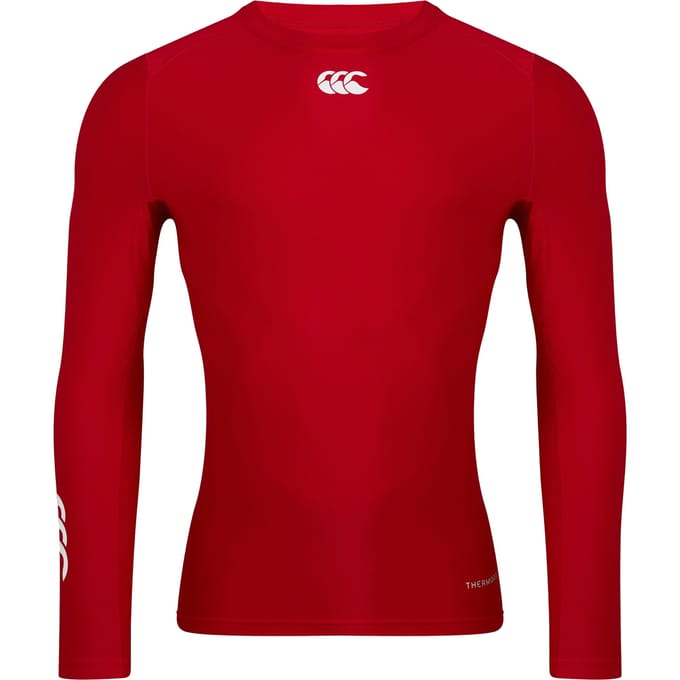 Canterbury Heren Thermoreg Top met lange mouwen (Vlag rood)