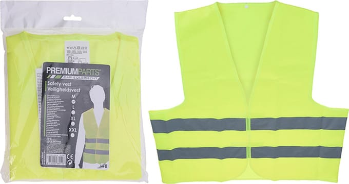 Veiligheidsvest geel maat: XL