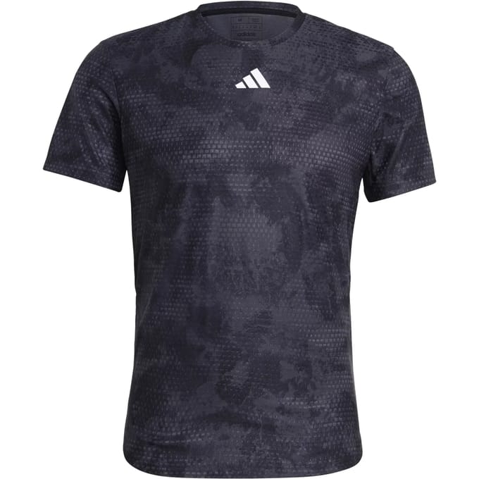 Adidas Paris Heat Ready Freelift Tee Carbon, S