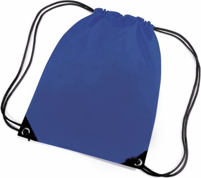 Gymtas 12 liter - Middenblauw