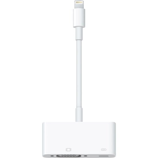 Apple - Adapter - lightning naar VGA - Wit