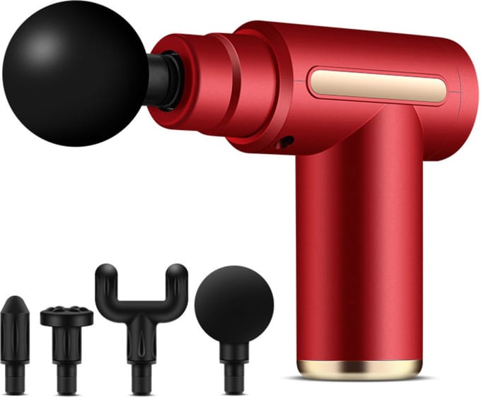 Cenocco Mini Massagepistool Rood