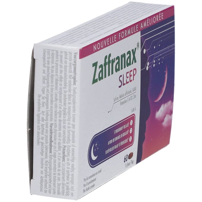 Zaffranax Sleep - Kwalitatieve nachtrust - 60 capsules