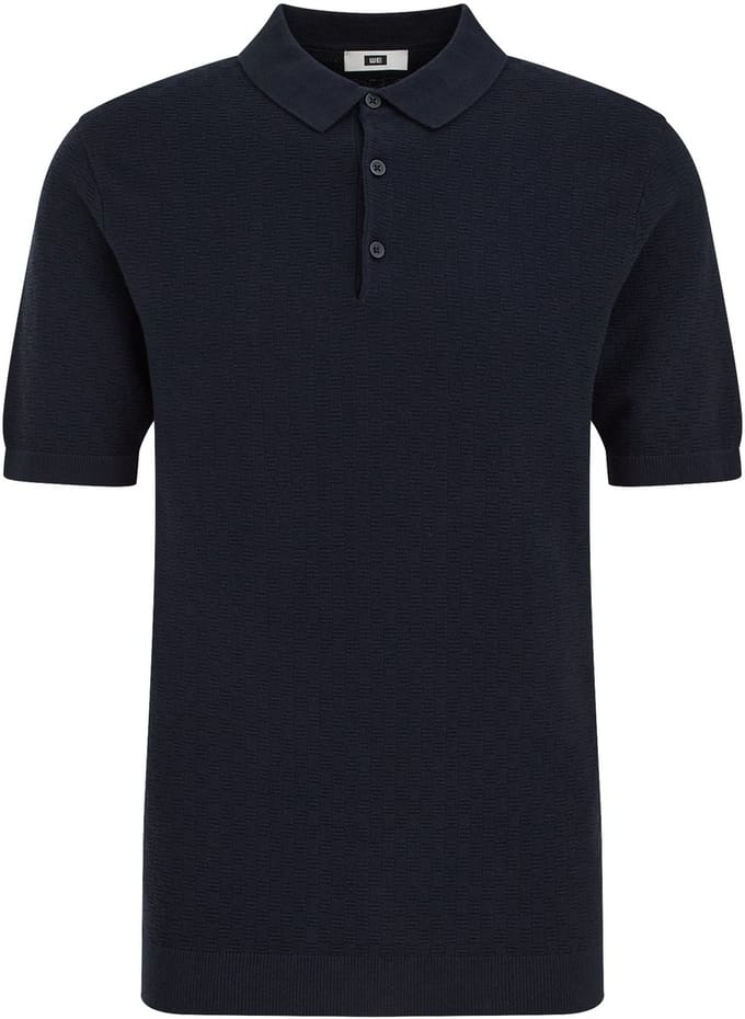 WE Fashion Heren regular fit polo
