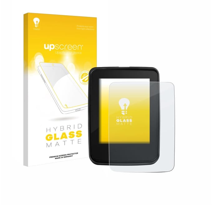 upscreen - Screenprotector voor Giant RideDash Evo 2 - Folie Beschermfolie Beschermglas matte