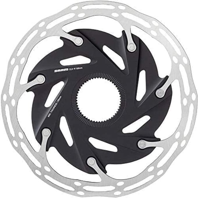 Remschijf - Remonderdeel - Fietsen - Lichtgewicht ontwerp - 140 mm - Zwart