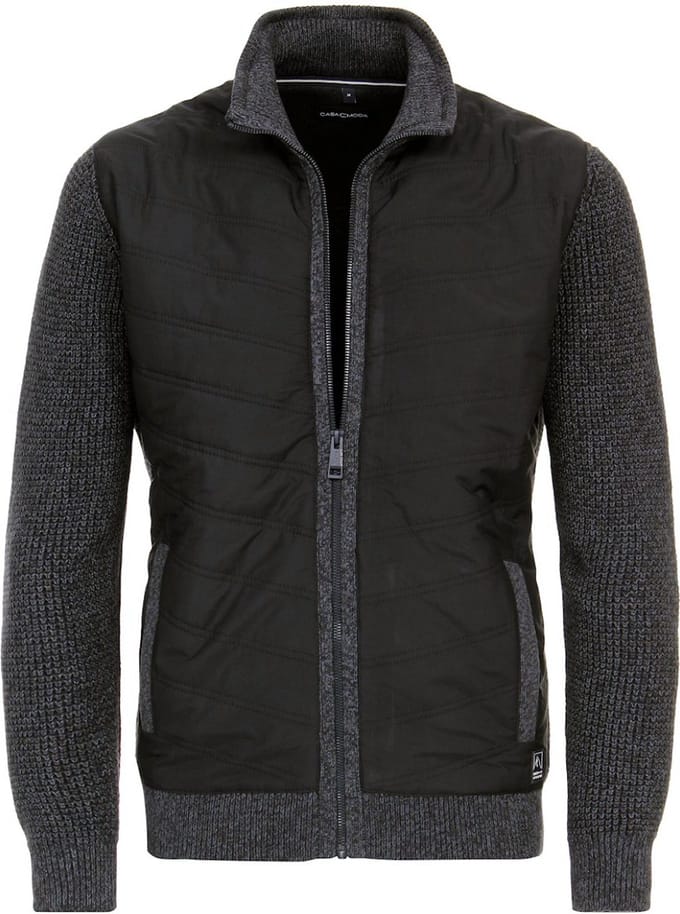 Casa Moda Nordic Expedition Gewatteerd Vest Opstaande Kraag - M