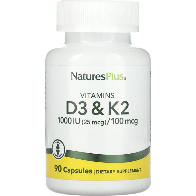 Vitamine D3 + Vitamine K2, 90 Capsules