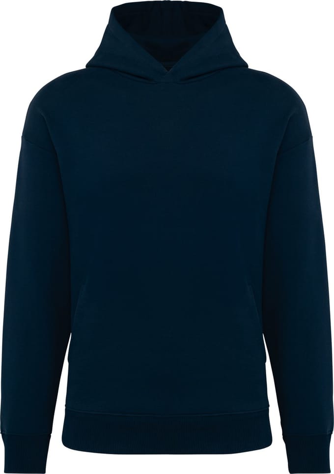 Native Spirit Ecologische uniseks oversized sweater met capuchon NS441 - Navy Blue - S