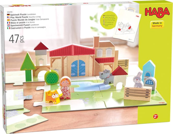 HABA Speelwereld Puzzel Landleven