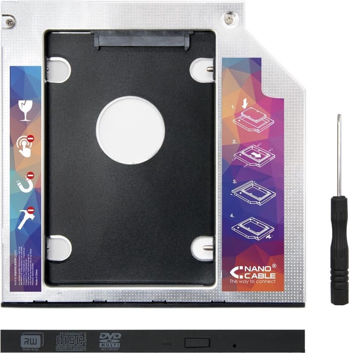 SATA Hard Drive Adapter (2.5 " or 7mm) NANOCABLE APTAPC0552