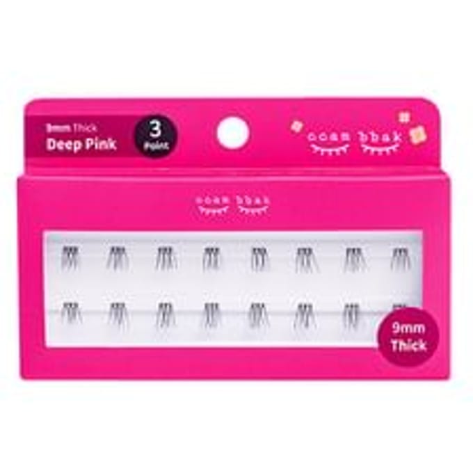ccam bbak - Original Eyelash 3 Points - 9 Types 9mm Thick