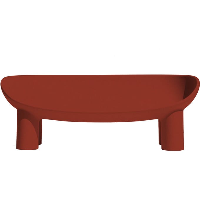 Driade Roly Poly Bank - red brick