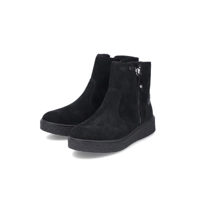 Rieker dames boot - Zwart zwart - Maat 36