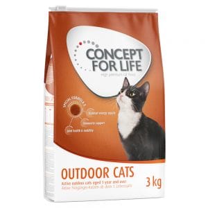 3x3kg Outdoor Cats Concept for Life Kattenvoer