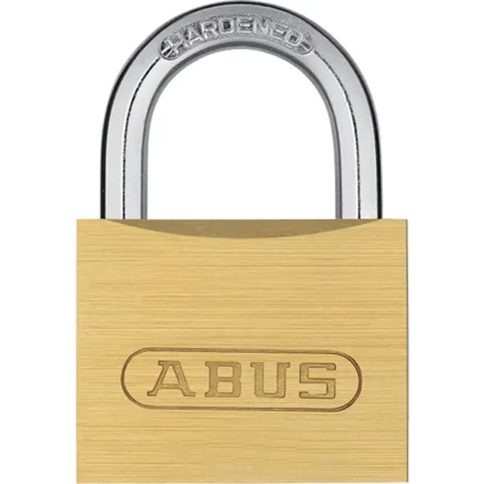 Abus Hangslot Met Sleutel Tkb2 - Massief Messing Voor Poort - Behuizing 35 Mm