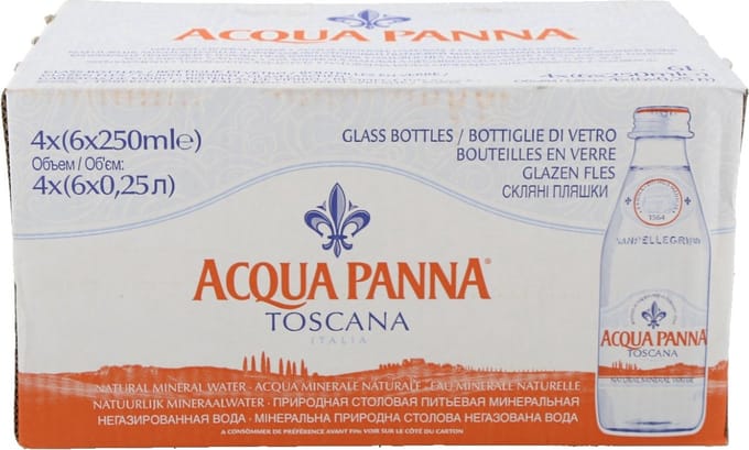 Aqua Panna koolzuurvrij 25cl Doos 24 stuks