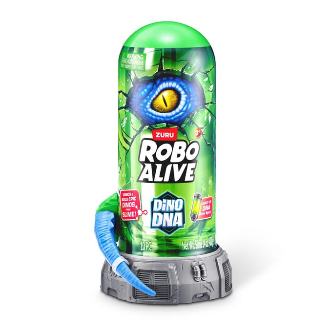 Robo Alive DNA Dino speelset - interactief dinosaurus speelgoed in tube.