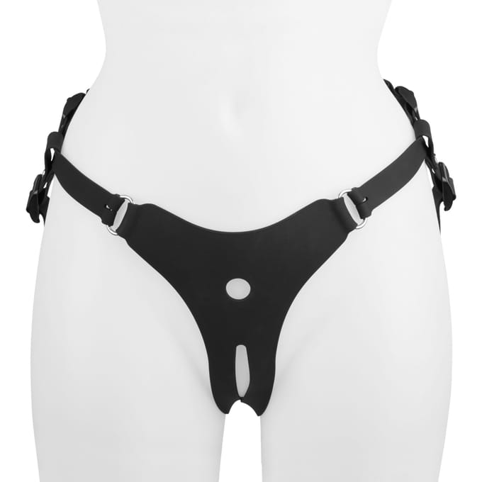 Rimba - Siliconen Strap-On Harnas zonder Dildo
