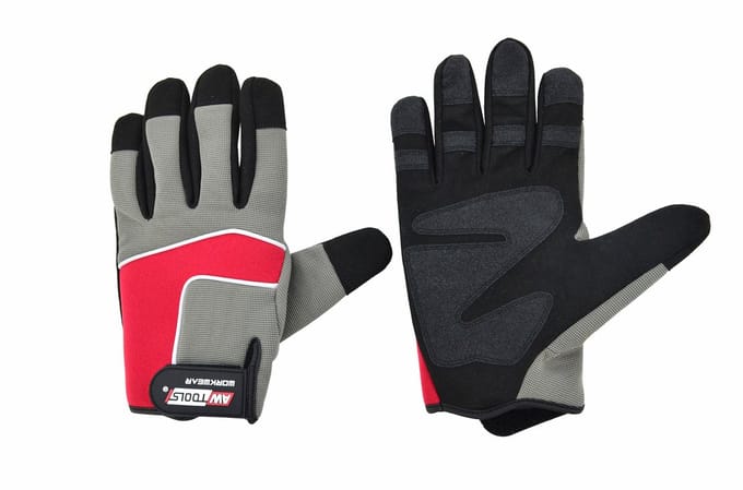 Awtools Pro Serie - Werkhandschoenen - XXL - Synthetisch Leer - Ergonomisch