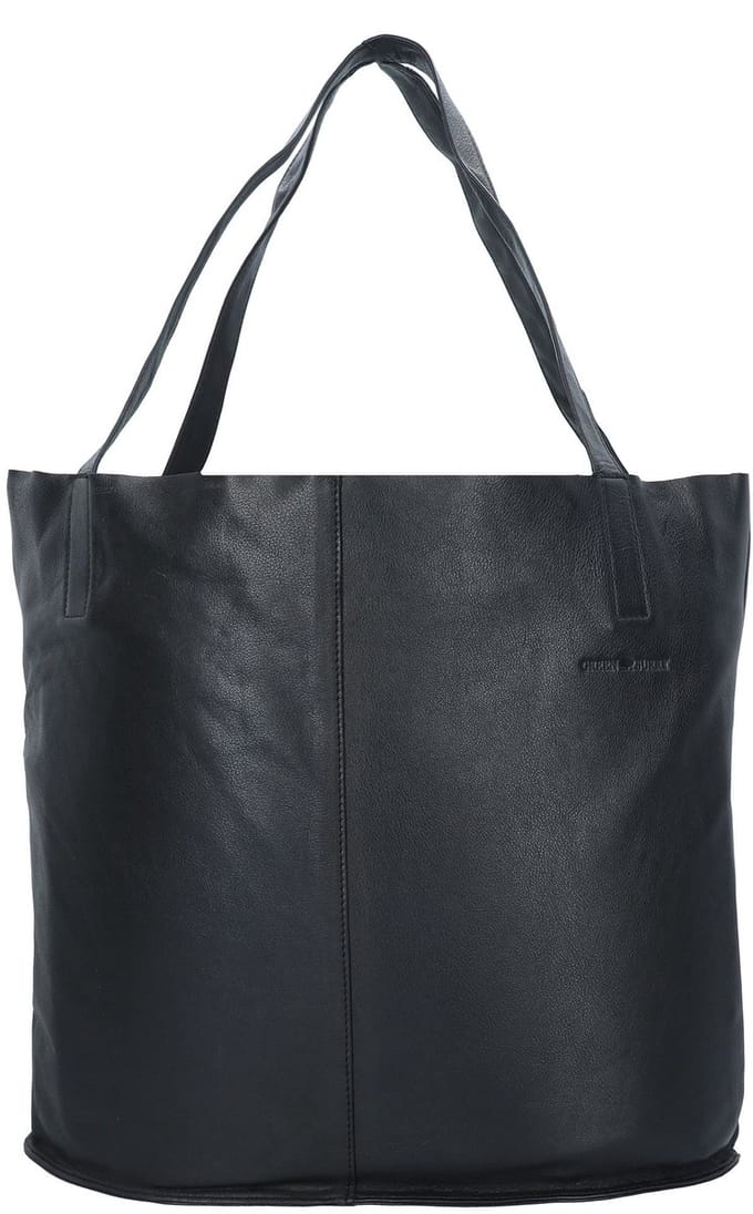 Greenburry Nappa Shopper Tas Leer 43 cm - 16 L - black