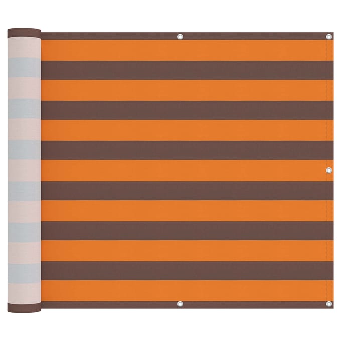 vidaXL - Balkonscherm - Rechthoekig - 100 - x - 500 - cm - Oxford - Stof