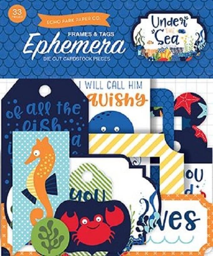Echo Park: Under The Sea Frames & Tags (US131021)