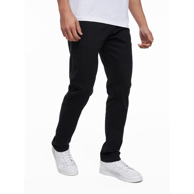Crosshatch Heren Roysden Chinos (Zwart)