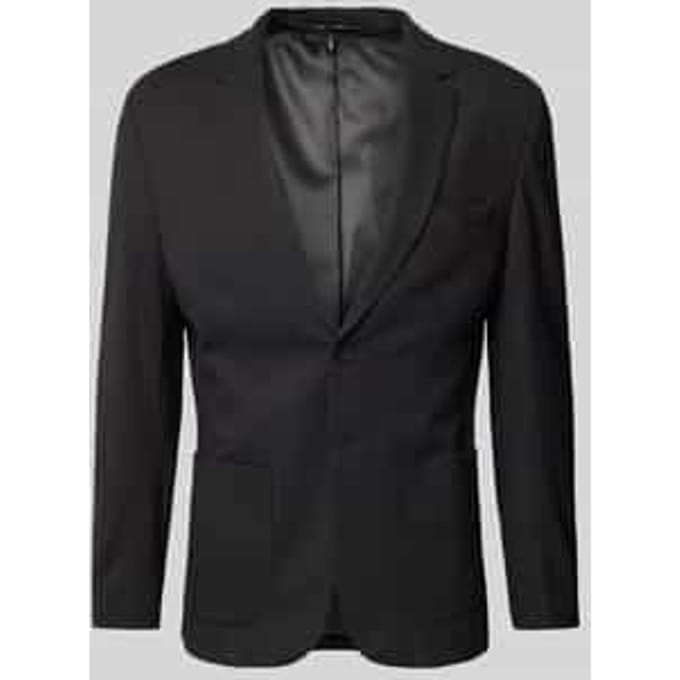 Slim fit colbert met reverskraag, model 'DELON'