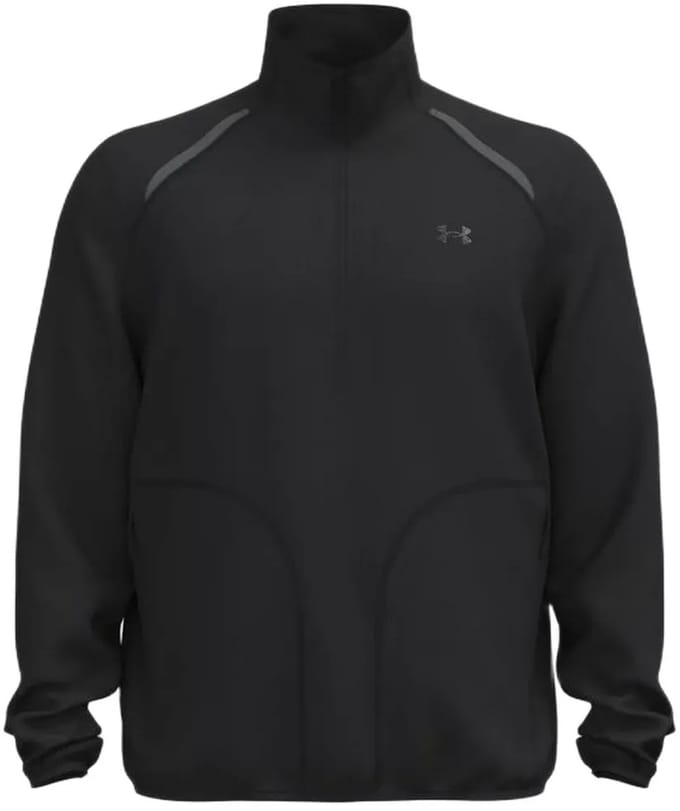 Under Armour Unstoppable Fleece Sweatshirt Met Halve Rits Zwart S Man