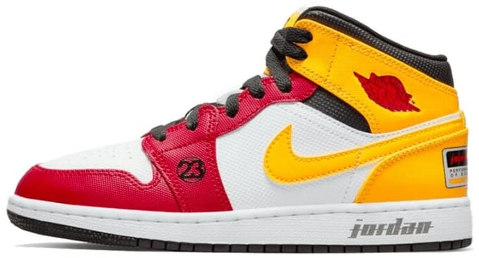 Air Jordan 1 Mid SE Motorsports (GS) - Maat 38.5