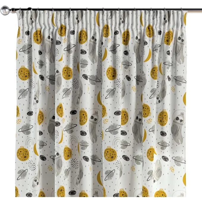 Geplooid gordijn Yellow Tipi Magic Collection 51x102"