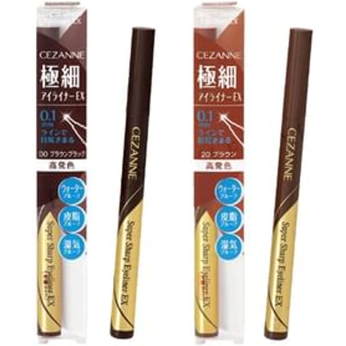 CEZANNE - Super Sharp Eyeliner EX 20 Brown
