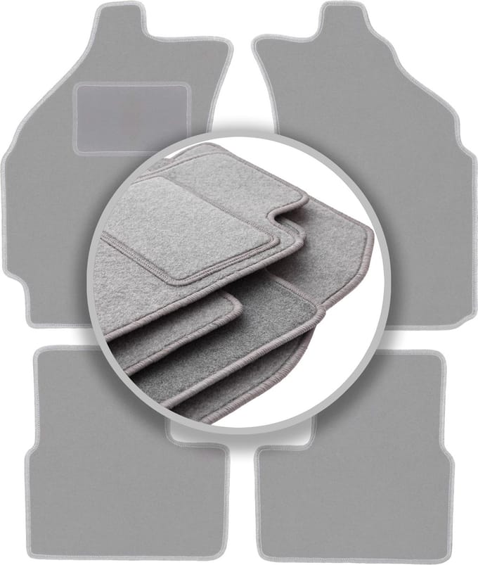 Grijze automatten voor: Chevrolet Matiz hatchback (2004-2009)
