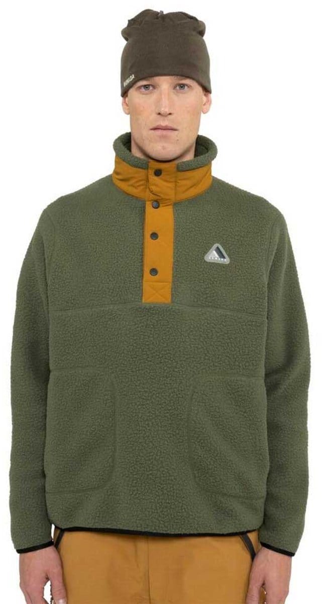 Armada Kenlem Popover Fleece Groen S Man